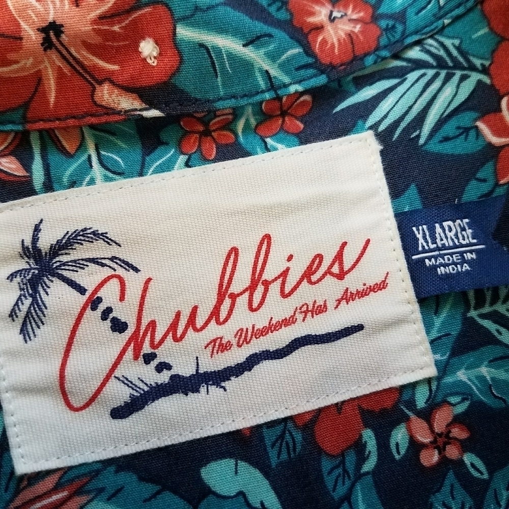 Chubbies Hawaiian Print Shirt - Picture 7 of 8